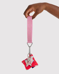 Logo Keychain Pink Happy