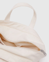 Horizontal Zip Duck Bag Embroidered Get Ready With Me