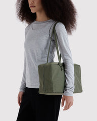 Medium Nylon Bowler Bag Caper