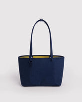 Medium Nylon Reversible Tote Navy Mix