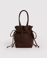 Nylon Drawstring Bag Coffee