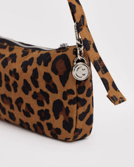 Nylon Pochette Leopard