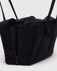 Nylon Bowler Bag Black