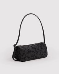 Nylon Loaf Bag Charcoal Ditsy Floral