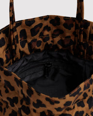Nylon Drawstring Bag Leopard
