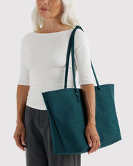 Large Nylon Reversible Tote Deep Sea Mix