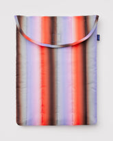 Puffy Laptop Sleeve 16" Gradient Stripe Poppy & Lilac