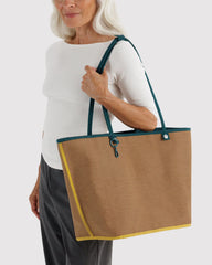 Large Nylon Reversible Tote Deep Sea Mix