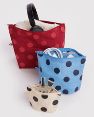Go Pouch Set Polka Dot Mix