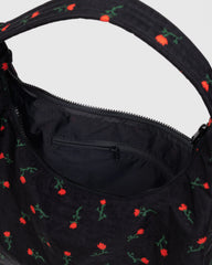 Nylon Shoulder Bag Painted Wildflower