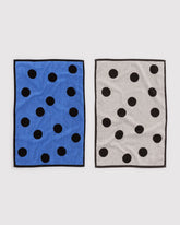 Hand Towel Set of 2 Polka Dot Mix