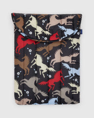 Puffy Laptop Sleeve 16" Horse Cut Outs