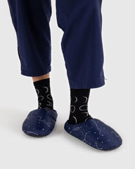 Puffy Slipper Constellation Midnight