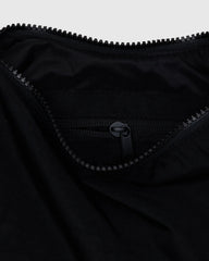 Small Nylon Crescent Bag Black