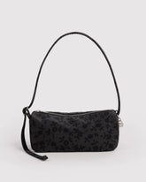 Nylon Loaf Bag Charcoal Ditsy Floral