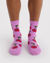 Crew Sock Cherries
