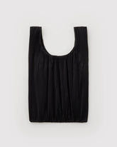 Pleated Baggu Black