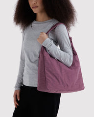 Nylon Shoulder Bag Wild Plum