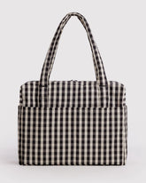 Cloud Carry-On Black And Cream Gingham