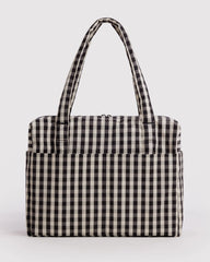Cloud Carry-On Black And Cream Gingham