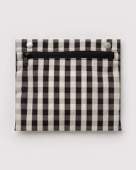 Everyday Cloud Bag Black And Cream Gingham