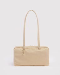 Nylon Bowler Bag Custard