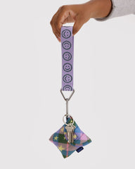 Logo Keychain Lilac Happy