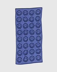 Bath Towel Happy Blue