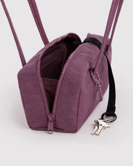 Small Nylon Bowler Bag Wild Plum