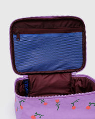 Small Cosmetic Case Painted Wildflower