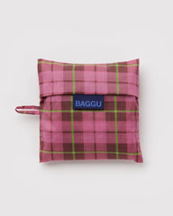Standard Baggu Azalea Pink Tartan