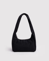 Small Nylon Meringue Bag Black