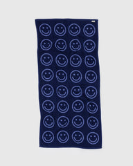 Bath Towel Happy Blue