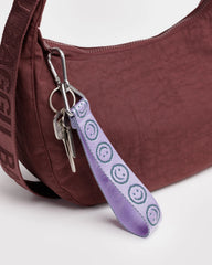 Logo Keychain Lilac Happy
