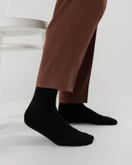 Ribbed Sock Black