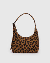 Mini Nylon Shoulder Bag Leopard