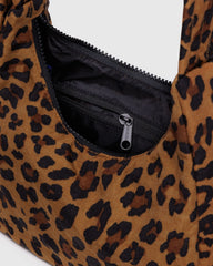 Mini Nylon Shoulder Bag  Leopard