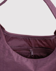 Nylon Shoulder Bag Wild Plum