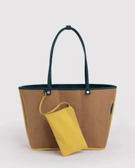 Large Nylon Reversible Tote Deep Sea Mix