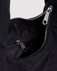 Small Nylon Meringue Bag Black