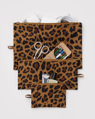 Flat Pouch Set Leopard