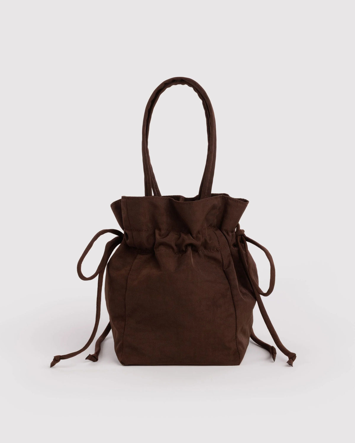 Nylon Drawstring Bag Coffee