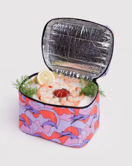Puffy Lunch Bag Dolphins