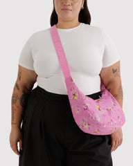 Medium Nylon Crescent Bag Dancing Star