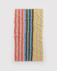 Bath Towel Sherbet Stripe