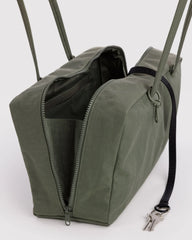 Medium Nylon Bowler Bag Caper