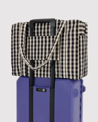 Cloud Carry-On Black And Cream Gingham