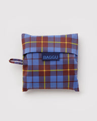 Standard Baggu Blue Tartan