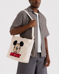 Horizontal Zip Duck Bag Embroidered Mickey Mouse Club