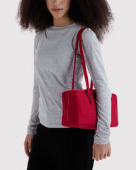 Nylon Bowler Bag Cherry